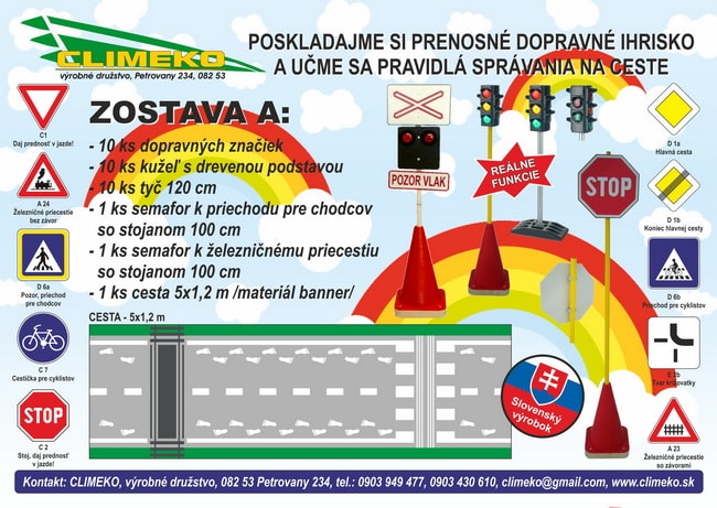 Prenosn dopravn ihrisko - zostava A